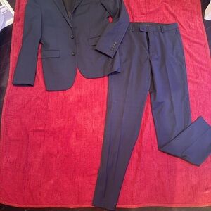 Classic Kenneth Cole Slim Fit Navy Men's Suit